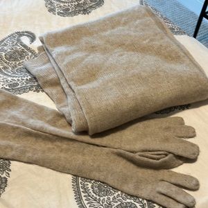 NORDSTROM Cashmere Scarf and Gloves - ON SALE THRED UP